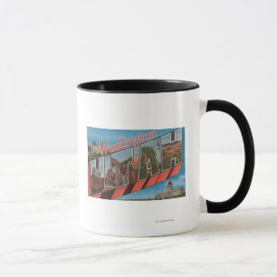 Washington, Utah - große Buchstabe-Szenen Tasse