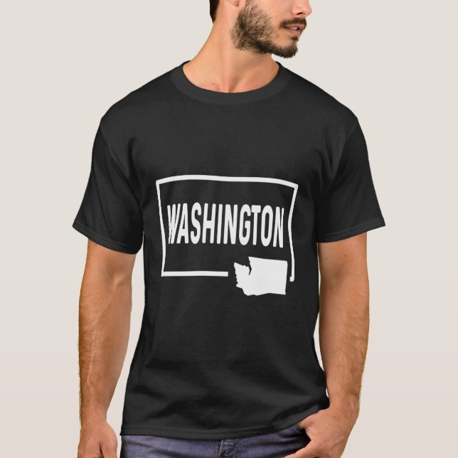 Washington Wa Seattle Spokane Tacoma Olympia Belle T-Shirt (Vorderseite)