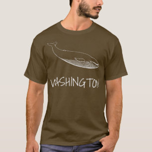 WASHINGTON Walf Watching Walf Zitate   T-Shirt