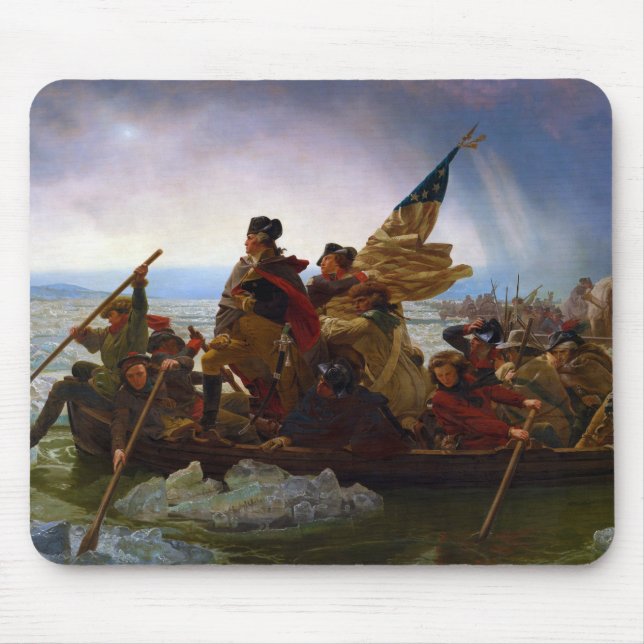 Washington, welches das Delaware durch Emanuel Mousepad (Vorne)