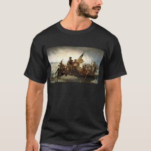 Washington, welches das Delaware kreuzt T-Shirt