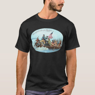 Washington, welches das Delaware kreuzt T-Shirt