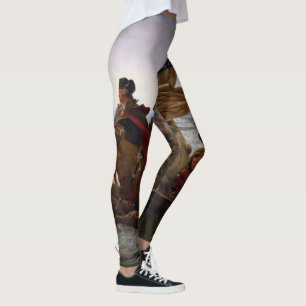 Washington, welches das Delaware USA kreuzt Leggings