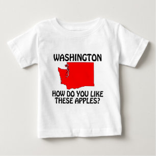 Washington - Wie gefällt dir diese Äpfel? Baby T-shirt