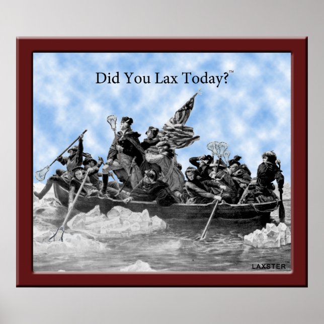 WASHINGTON WIRD LAXS-TASTISCH! POSTER (Vorne)