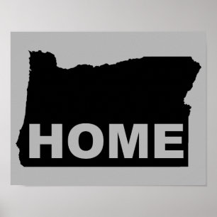 Washington Zuhause weg von State Poster Sign