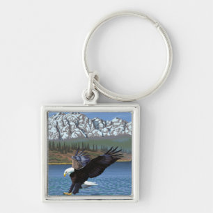 WashingtonDiving Eagle Schlüsselanhänger