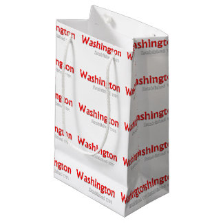 Washingtoner Geschenktasche, kleine Glossie Geschenktüte