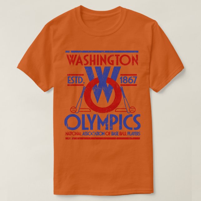 Washingtoner Olympia T-Shirt (Design vorne)