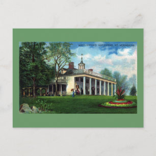 Washingtons Anwesen Mt. Vernon, VA Postkarte