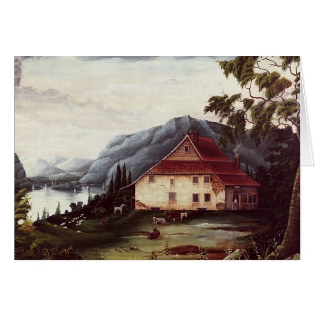 Washingtons Hauptsitze bei Newburgh (Vorderseite (Horizontal))