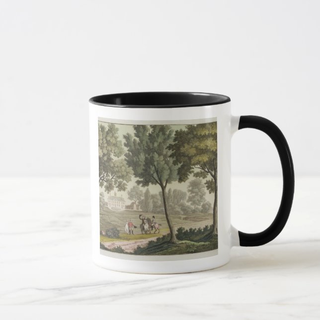 Washingtons Haus bei Mount Vernon, von 'Le Costu Tasse (Rechts)