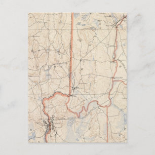 Washinton Landkreis Postkarte