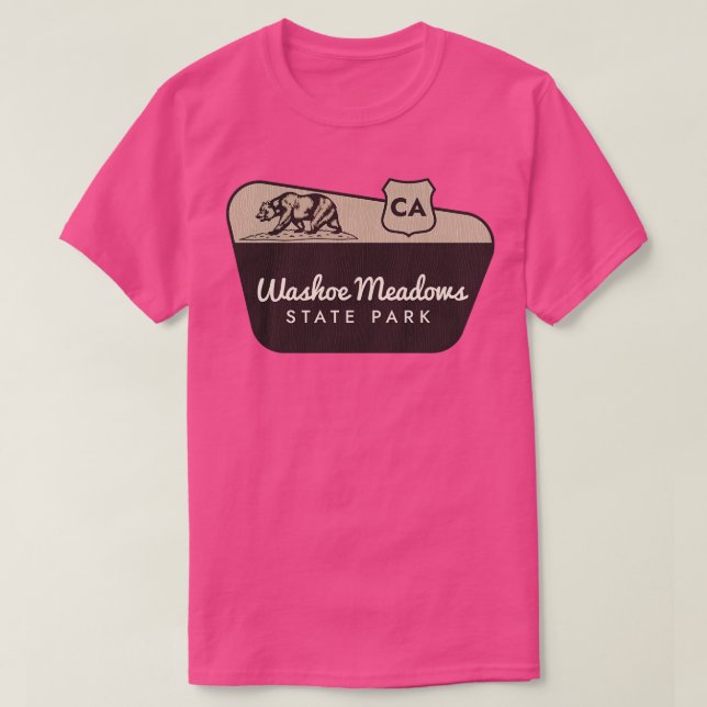 Washoe Meadows Staat Park California T-Shirt (Design vorne)