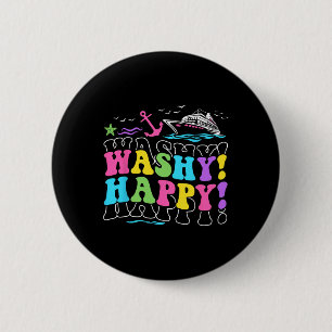 Washy Happy Travel Beach Tour Schifffahrt Kreuzfah Button