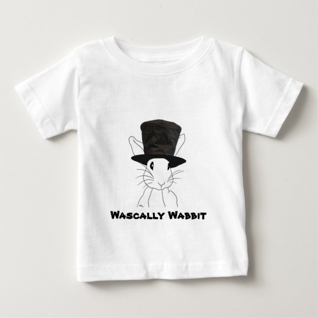 Wasmic Wabbit Baby T-shirt (Vorderseite)