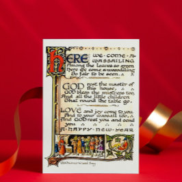 Wassail Feiertagskarte