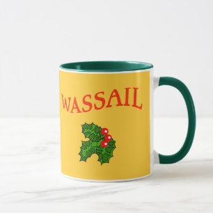 Wassail Tasse für Eierpunsch oder heiße Schokola