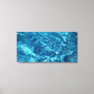 Wasser 32×16 Leinwanddruck