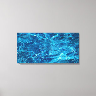 Wasser 32×16 Leinwanddruck