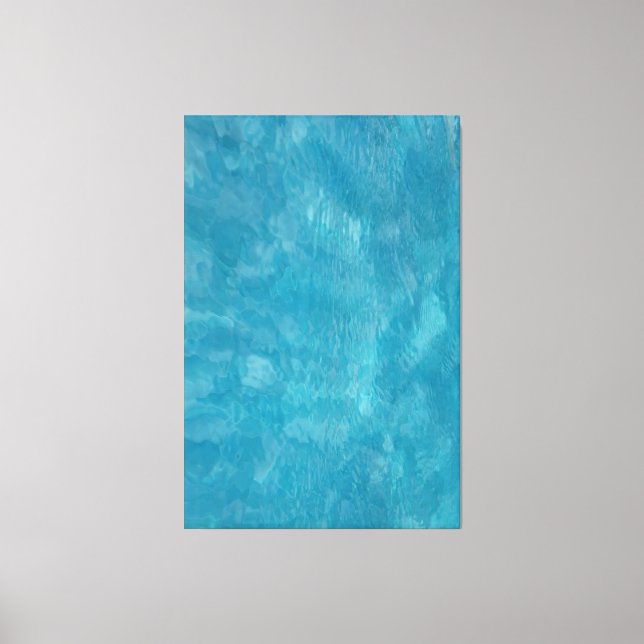 Wasser 40×60 Leinwanddruck (Vorderseite)