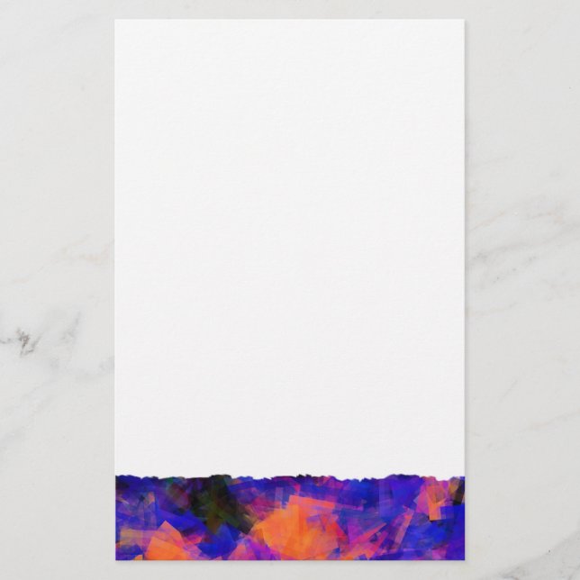 WASSER ABSTRAKT 1 BRIEFPAPIER (Vorderseite)