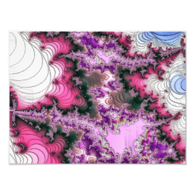 WASSER ABSTRAKT FOTODRUCK (Vorne)