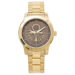 WASSER - ÄGYPTISCHE UND KH GOLDENORNATION ARMBANDUHR