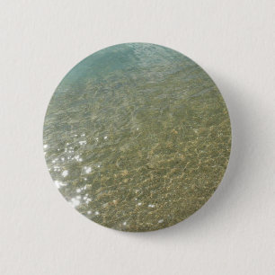 Wasser am Strand I Abstrakt Naturfotografie Button