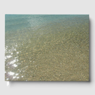 Wasser am Strand I Abstrakt Naturfotografie Gästebuch