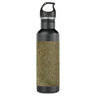 Wasser auf dem Strand II Abstrakte Naturfotografie Trinkflasche