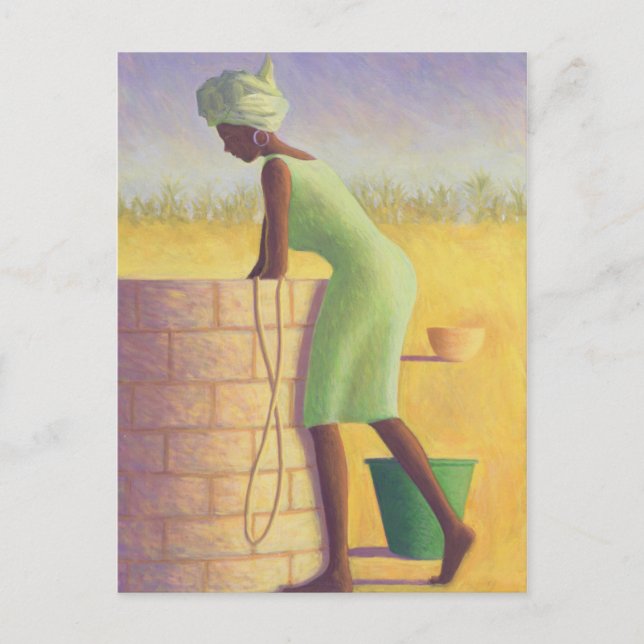 Wasser aus dem Brunnen 1999 Postkarte (Vorderseite)