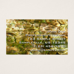 Wasser aus heißen Quellen Grün-Goldene Natur