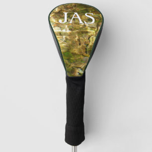 Wasser aus heißer Quellen, grüne Gold Golf Headcover