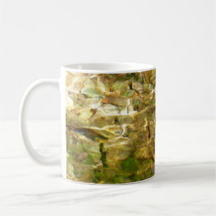 Wasser aus heißer Quellen, grüne Gold Kaffeetasse