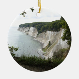 Wasser Bäume Natur Klippen Frieden Liebe Schicksal Keramik Ornament