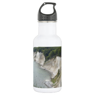 Wasser Bäume Natur Klippen Frieden Liebe Schicksal Trinkflasche