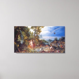Wasser, bis Januar Brueghel das Älteste Leinwanddruck