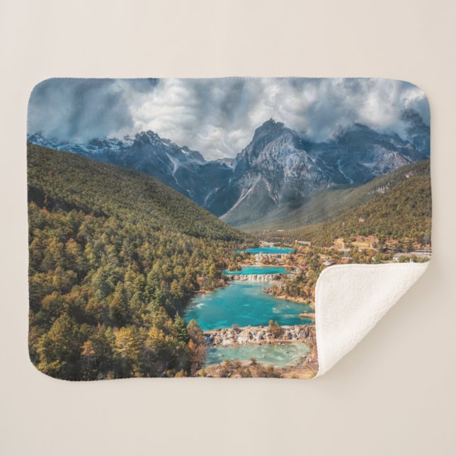 Wasser | Blue Moon Lake, China Sherpadecke (Vorderseite (Horizontal))