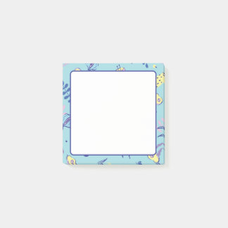 Wasser Blumenmuster Alltag Post-it Notes Klebezettel