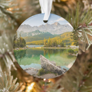 Wasser Dachstein Mountain Lake Deutschland Ornament