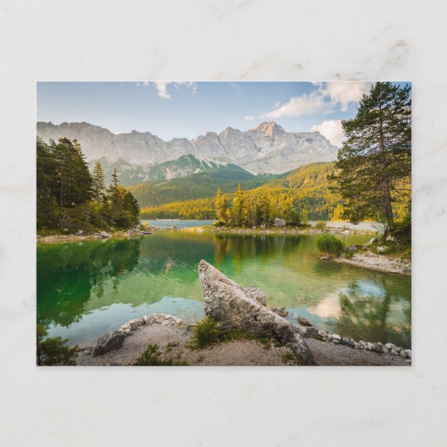 Wasser | Dachstein Mountain Lake Deutschland Postkarte (Vorderseite)