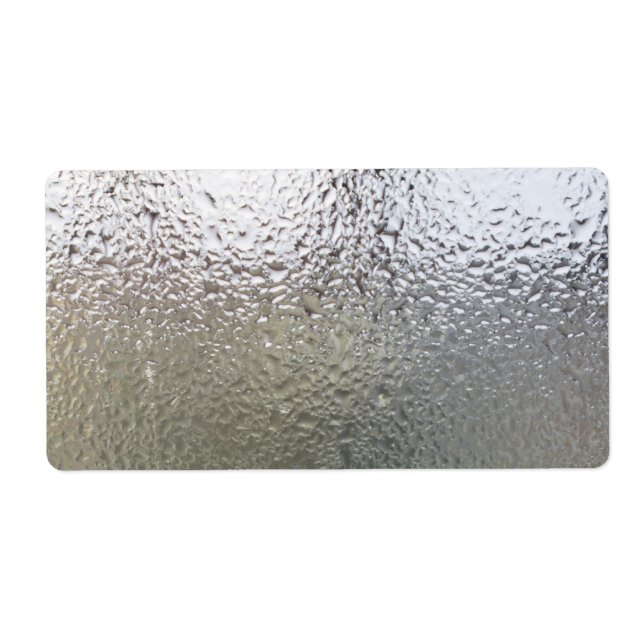 Wasser fällt auf Glas (Vorne)