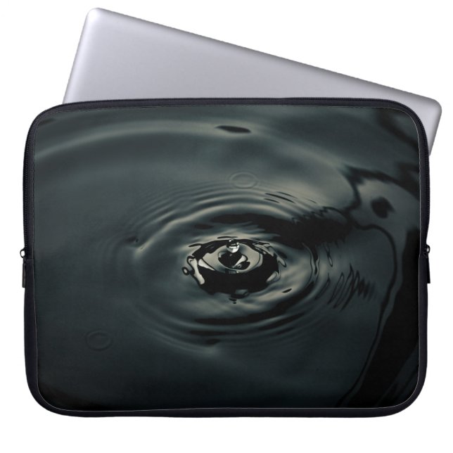 WASSER FALLT IN WASSER EIN LAPTOPSCHUTZHÜLLE (Vorderseite)