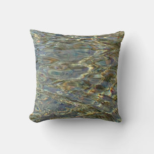Wasser/Farbe (Cool) Kissen