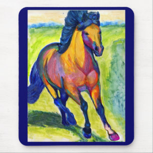 Wasser-Farbpferd Mousepad