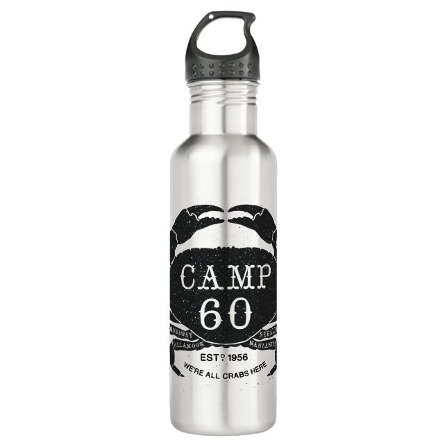 Wasser-Flasche des Lager-60 Edelstahlflasche (Vorderseite)
