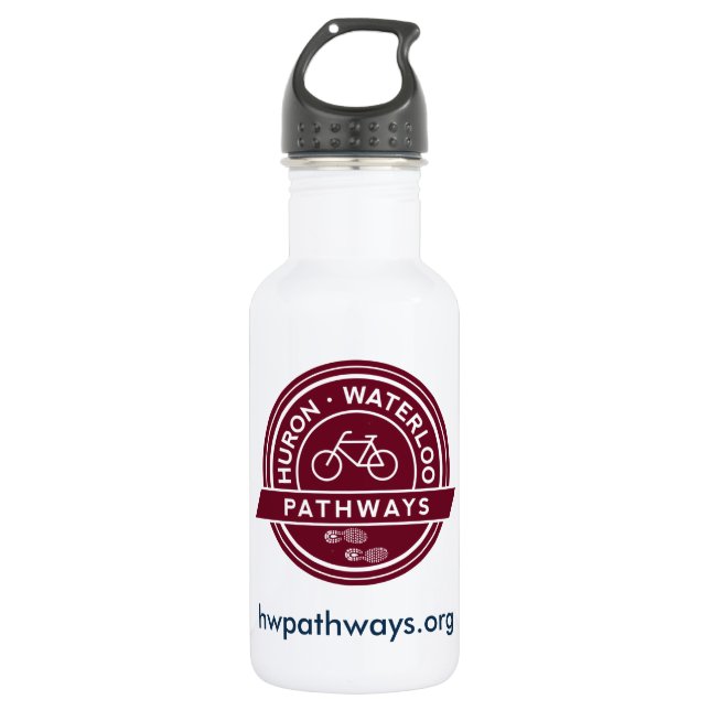 Wasser-Flasche HWP Logo-SS Trinkflasche (Vorderseite)