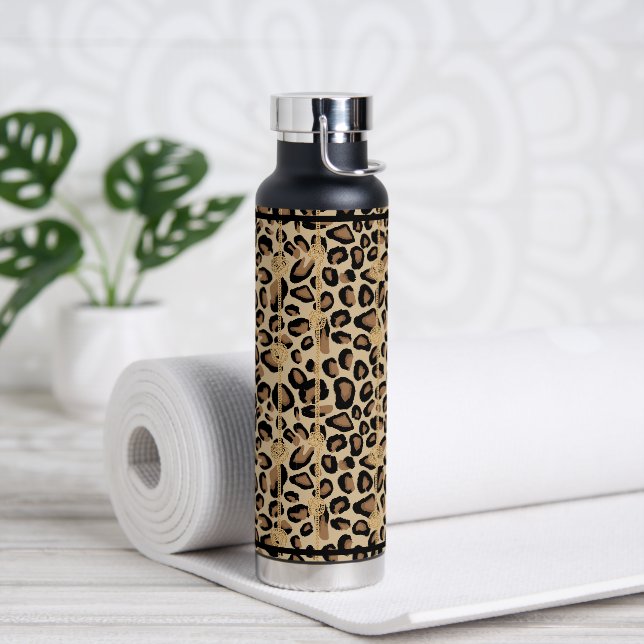 Wasser Flasche Leopard (Yoga)