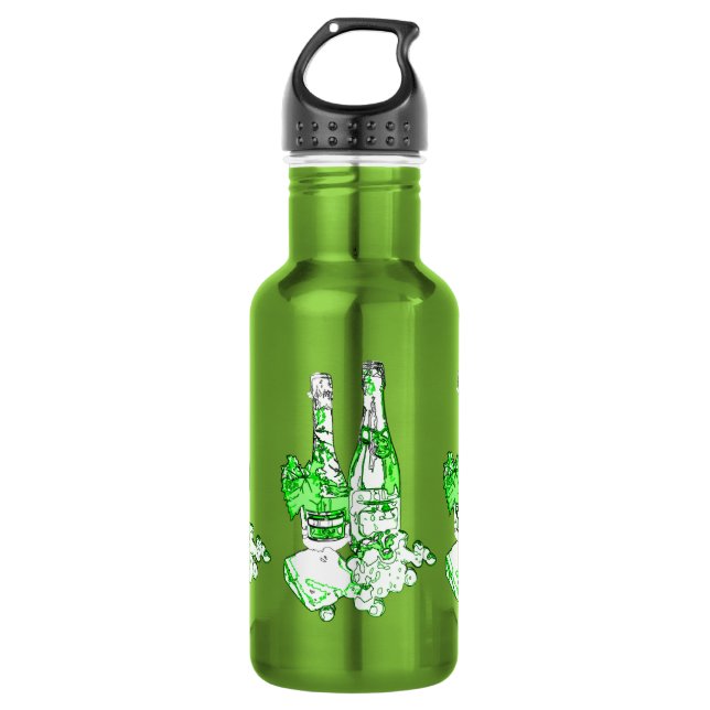 Wasser-Flasche SIGG Reisend-1.0L Edelstahlflasche (Vorderseite)